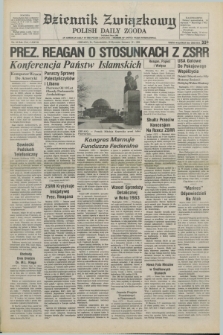 Dziennik Związkowy = Polish Daily Zgoda : an American daily in the Polish language – member of United Press International. R.77, No. 10 (16 stycznia 1984)