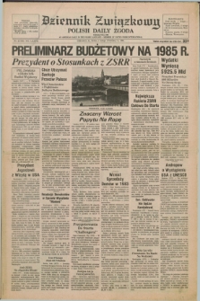 Dziennik Związkowy = Polish Daily Zgoda : an American daily in the Polish language – member of United Press International. R.77, No. 22 (1 lutego 1984)