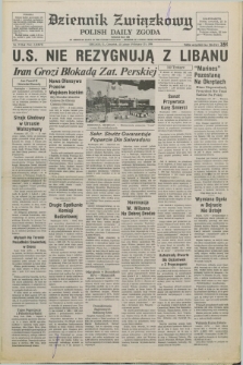 Dziennik Związkowy = Polish Daily Zgoda : an American daily in the Polish language – member of United Press International. R.77, No. 37 (23 lutego 1984)