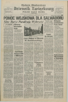 Dziennik Związkowy = Polish Daily Zgoda : an American daily in the Polish language – member of United Press International. R.77, No. 63 (30 i 31 marca 1984) - wydanie weekendowe