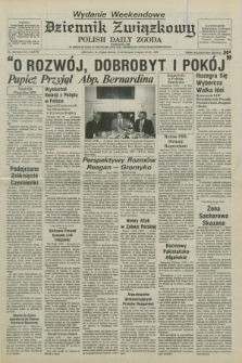 Dziennik Związkowy = Polish Daily Zgoda : an American daily in the Polish language – member of United Press International. R.77, No. 166 (24 i 25 sierpnia 1984) - wydanie weekendowe