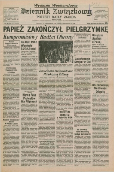 Dziennik Związkowy = Polish Daily Zgoda : an American daily in the Polish language – member of United Press International. R.77, No. 185 (21 i 22 września 1984) - wydanie weekendowe