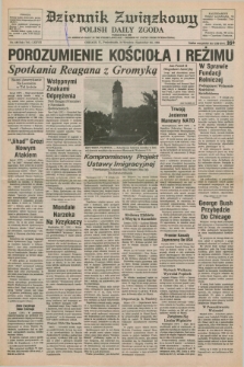 Dziennik Związkowy = Polish Daily Zgoda : an American daily in the Polish language – member of United Press International. R.77, No. 186 (24 września 1984)