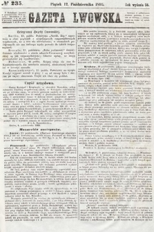 Gazeta Lwowska. 1866, nr 235