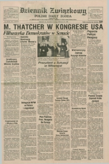 Dziennik Związkowy = Polish Daily Zgoda : an American daily in the Polish language – member of United Press International. R.78, No. 36 (21 lutego 1985)