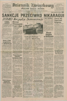 Dziennik Związkowy = Polish Daily Zgoda : an American daily in the Polish language – member of United Press International. R.78, No. 83 (1 maja 1985)