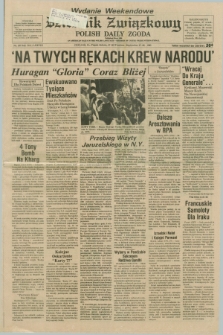 Dziennik Związkowy = Polish Daily Zgoda : an American daily in the Polish language – member of United Press International. R.78, No. 187 (27 i 28 września 1985) - wydanie weekendowe