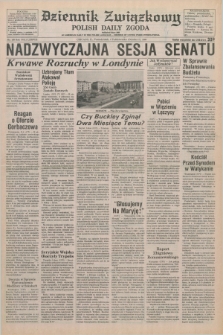 Dziennik Związkowy = Polish Daily Zgoda : an American daily in the Polish language – member of United Press International. R.78, No. 193 (7 października 1985)