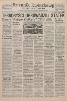 Dziennik Związkowy = Polish Daily Zgoda : an American daily in the Polish language – member of United Press International. R.78, No. 194 (8 października 1985)