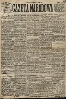Gazeta Narodowa. 1880, nr 34