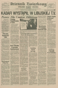 Dziennik Związkowy = Polish Daily Zgoda : an American daily in the Polish language – member of United Press International. R.79, No. 75 (17 kwietnia 1986)