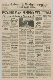 Dziennik Związkowy = Polish Daily Zgoda : an American daily in the Polish language – member of United Press International. R.79, No. 88 (6 maja 1986)