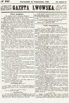 Gazeta Lwowska. 1866, nr 237