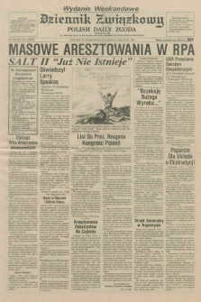 Dziennik Związkowy = Polish Daily Zgoda : an American daily in the Polish language – member of United Press International. R.79, No. 115 (13 i 14 czerwca 1986) - wydanie weekendowe