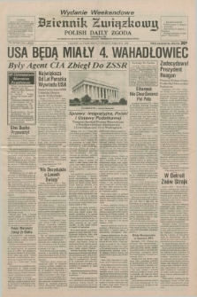 Dziennik Związkowy = Polish Daily Zgoda : an American daily in the Polish language – member of United Press International. R.79, No. 154 (8 i 9 sierpnia 1986) - wydanie weekendowe