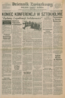 Dziennik Związkowy = Polish Daily Zgoda : an American daily in the Polish language – member of United Press International. R.79, No. 184 (22 września 1986)
