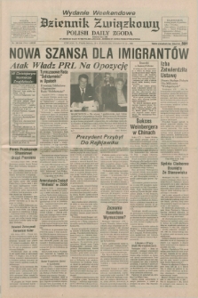 Dziennik Związkowy = Polish Daily Zgoda : an American daily in the Polish language – member of United Press International. R.79, No. 198 (10 i 11 października 1986) - wydanie weekendowe