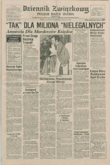 Dziennik Związkowy = Polish Daily Zgoda : an American daily in the Polish language – member of United Press International. R.79, No. 201 (15 października 1986)
