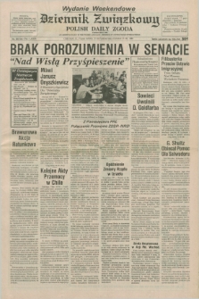 Dziennik Związkowy = Polish Daily Zgoda : an American daily in the Polish language – member of United Press International. R.79, No. 203 (17 i 18 października 1986) - wydanie weekendowe