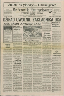 Dziennik Związkowy = Polish Daily Zgoda : an American daily in the Polish language – member of United Press International. R.79, No. 214 (3 listopada 1986)