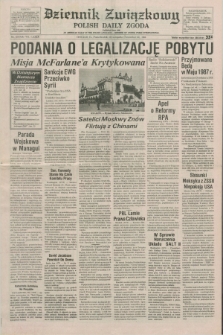 Dziennik Związkowy = Polish Daily Zgoda : an American daily in the Polish language – member of United Press International. R.79, No. 219 (10 listopada 1986)