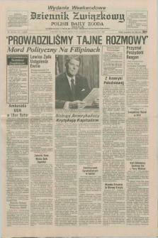 Dziennik Związkowy = Polish Daily Zgoda : an American daily in the Polish language – member of United Press International. R.79, No. 223 (14 i 15 listopada 1986) - wydanie weekendowe