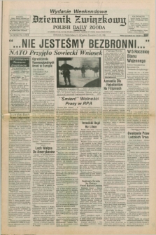 Dziennik Związkowy = Polish Daily Zgoda : an American daily in the Polish language – member of United Press International. R.79, No. 242 (12 i 13 grudnia 1986) - wydanie weekendowe