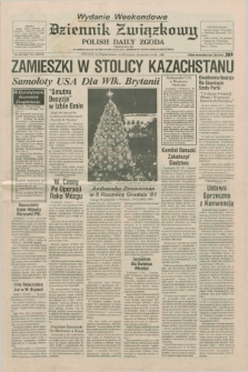 Dziennik Związkowy = Polish Daily Zgoda : an American daily in the Polish language – member of United Press International. R.79, No. 247 (19 i 20 grudnia 1986) - wydanie weekendowe