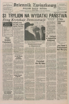 Dziennik Związkowy = Polish Daily Zgoda : an American daily in the Polish language – member of United Press International. R.80, No. 2 (5 stycznia 1987)
