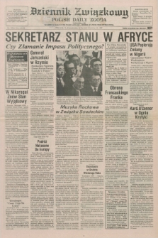 Dziennik Związkowy = Polish Daily Zgoda : an American daily in the Polish language – member of United Press International. R.80, No. 7 (12 stycznia 1987)