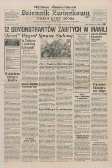 Dziennik Związkowy = Polish Daily Zgoda : an American daily in the Polish language – member of United Press International. R.80, No. 16 (23 i 24 stycznia 1987) - wydanie weekendowe