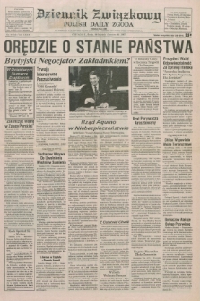 Dziennik Związkowy = Polish Daily Zgoda : an American daily in the Polish language – member of United Press International. R.80, No. 19 (28 stycznia 1987)