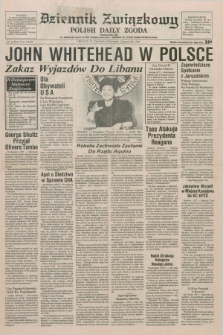 Dziennik Związkowy = Polish Daily Zgoda : an American daily in the Polish language – member of United Press International. R.80, No. 20 (29 stycznia 1987)