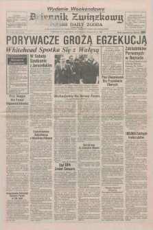 Dziennik Związkowy = Polish Daily Zgoda : an American daily in the Polish language – member of United Press International. R.80, No. 21 (30 i 31 stycznia 1987) - wydanie weekendowe