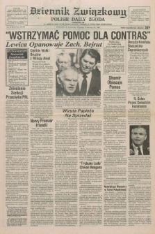 Dziennik Związkowy = Polish Daily Zgoda : an American daily in the Polish language – member of United Press International. R.80, No. 34 (19 lutego 1987)