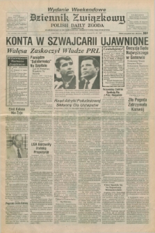 Dziennik Związkowy = Polish Daily Zgoda : an American daily in the Polish language – member of United Press International. R.80, No. 163 (21 i 22 sierpnia 1987) - wydanie weekendowe