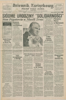 Dziennik Związkowy = Polish Daily Zgoda : an American daily in the Polish language – member of United Press International. R.80, No. 169 (31 sierpnia 1987)