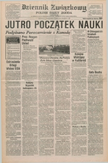 Dziennik Związkowy = Polish Daily Zgoda : an American daily in the Polish language – member of United Press International. R.80, No. 193 (5 października 1987)