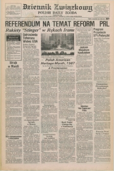 Dziennik Związkowy = Polish Daily Zgoda : an American daily in the Polish language – member of United Press International. R.80, No. 198 (12 października 1987)