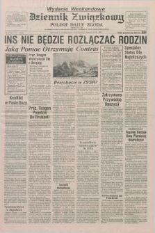 Dziennik Związkowy = Polish Daily Zgoda : an American daily in the Polish language – member of United Press International. R.81, No. 15 (22 i 23 stycznia 1988) - wydanie weekendowe