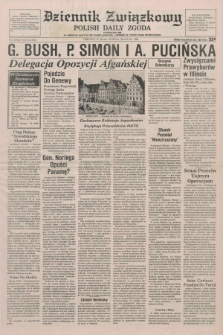 Dziennik Związkowy = Polish Daily Zgoda : an American daily in the Polish language – member of United Press International. R.81, No. 52 (16 marca 1988)