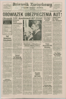 Dziennik Związkowy = Polish Daily Zgoda : an American daily in the Polish language – member of United Press International. R.81, No. 124 (28 czerwca 1988)