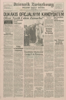 Dziennik Związkowy = Polish Daily Zgoda : an American daily in the Polish language – member of United Press International. R.81, No. 140 (21 lipca 1988)