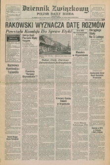 Dziennik Związkowy = Polish Daily Zgoda : an American daily in the Polish language – member of United Press International. R.82, No. 18 (26 stycznia 1989)