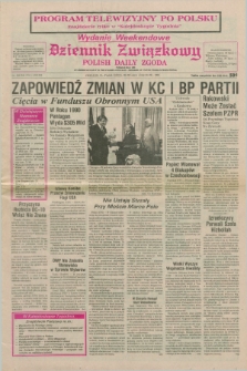Dziennik Związkowy = Polish Daily Zgoda : an American daily in the Polish language – member of United Press International. R.82, No. 144 (28 i 29 lipca 1989) - wydanie weekendowe