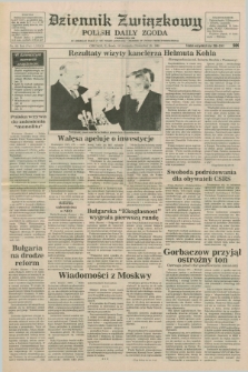 Dziennik Związkowy = Polish Daily Zgoda : an American daily in the Polish language – member of United Press International. R.82, No. 221 (15 listopada 1989)