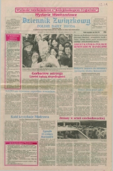 Dziennik Związkowy = Polish Daily Zgoda : an American daily in the Polish language – member of United Press International. R.83, No. 9 (12 i 14 stycznia 1990) - wydanie weekendowe