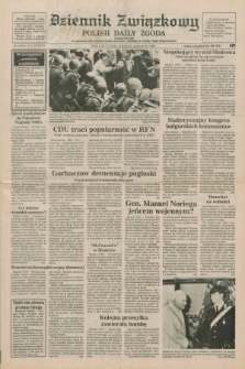 Dziennik Związkowy = Polish Daily Zgoda : an American daily in the Polish language – member of United Press International. R.83, No. 22 (31 stycznia 1990)