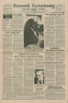Dziennik Związkowy = Polish Daily Zgoda : an American daily in the Polish language – member of United Press International. R.83, No. 39 (26 lutego 1990)