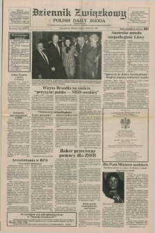Dziennik Związkowy = Polish Daily Zgoda : an American daily in the Polish language – member of United Press International. R.83, No. 50 (13 marca 1990)
